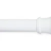 White Fashion Shower Rod, (24" - 40")