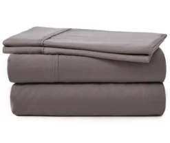 Charcoal Queen 4-Piece Cooling Sheet Set