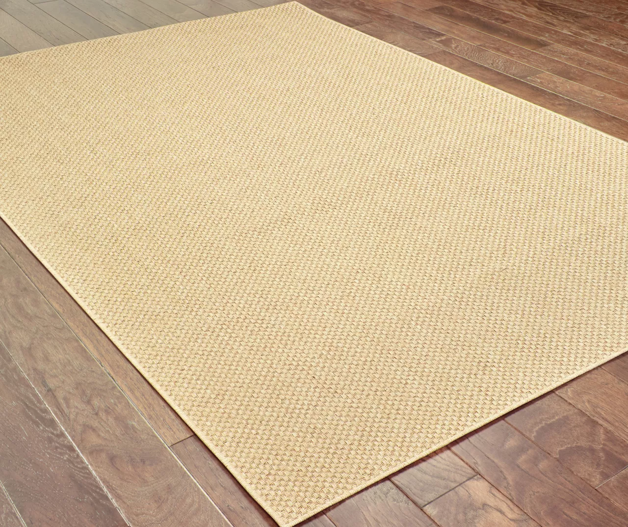 Tan Aiken Outdoor Area Rug, (5'3" X 7'6") 5 Tan Aiken Outdoor Area Rug, (5'3" X 7'6") - Image 3