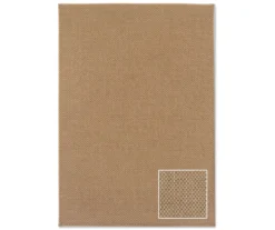 Tan Aiken Outdoor Area Rug, (5'3" X 7'6") 9 Tan Aiken Outdoor Area Rug, (5'3" X 7'6") -Home Store 810413002 3
