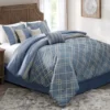 Broyhill Corinth Denim Geo 8-Piece Comforter Set 2 Broyhill Corinth Denim Geo 8-Piece Comforter Set -Home Store 810459761 810461374