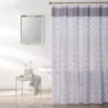 Sonoma Gray Medallion Fabric Shower Curtain -Home Store 810460533 1
