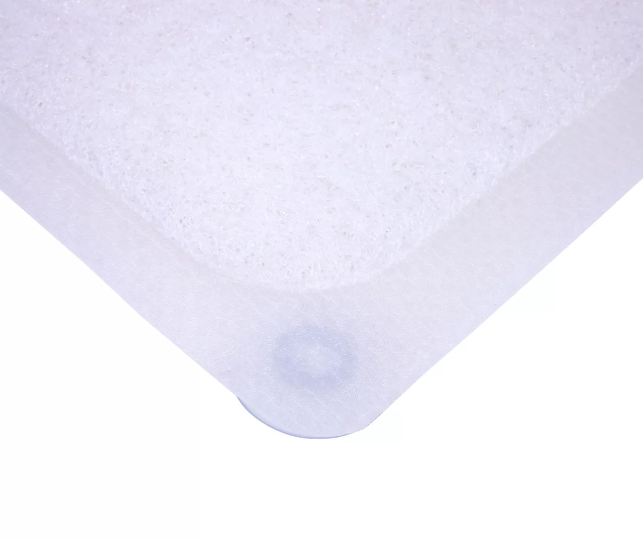 Clear Loofah Texture Bathtub Mat, (17" X 29") 3 Clear Loofah Texture Bathtub Mat, (17" X 29")