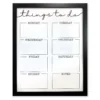 "Things To Do" Days Of The Week Melamine Dry Erase Board 2 "Things To Do" Days Of The Week Melamine Dry Erase Board -Home Store 810463229
