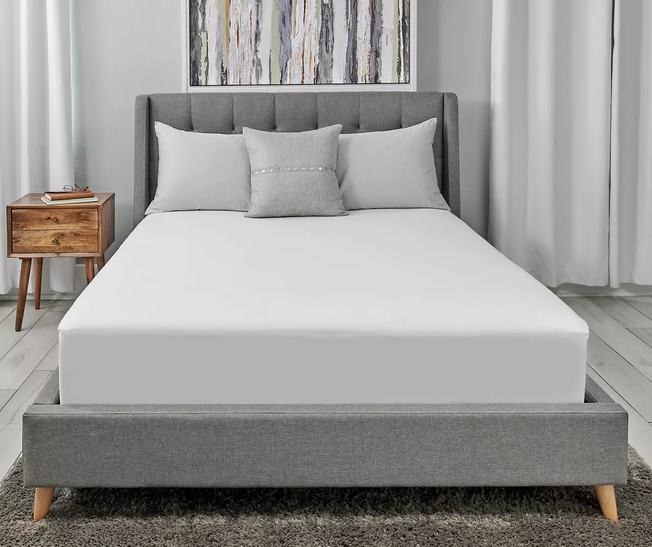 Ultra Soft King Waterproof Fitted Mattress Protector 4 Ultra Soft King Waterproof Fitted Mattress Protector - Image 2