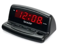Sharp LED Digital Display Alarm Clock -Home Store 810467803 1