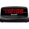 Sharp LED Digital Display Alarm Clock -Home Store 810467803