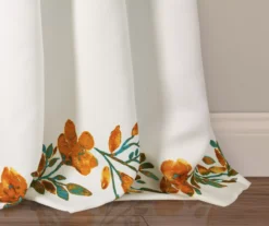 Tanisha Floral Room-Darkening Rod Pocket Curtain Panel Pair, (84") 38 Tanisha Floral Room-Darkening Rod Pocket Curtain Panel Pair, (84") -Home Store 810468289 3