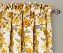 Tanisha Floral Room-Darkening Rod Pocket Curtain Panel Pair, (84") 41 Tanisha Floral Room-Darkening Rod Pocket Curtain Panel Pair, (84") -Home Store 810468290 1