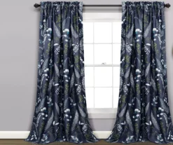 Devonia Allover Floral Room-Darkening Rod Pocket Curtain Panel Pair 23 Devonia Allover Floral Room-Darkening Rod Pocket Curtain Panel Pair -Home Store 810468317