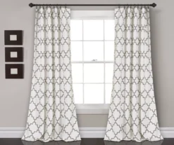 Bellagio Trellis Room-Darkening Rod Pocket Curtain Panel Pair 28 Bellagio Trellis Room-Darkening Rod Pocket Curtain Panel Pair -Home Store 810468345