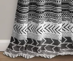 Hygge Geo Room-Darkening Grommet Curtain Panel Pair, (84") -Home Store 810468374 3