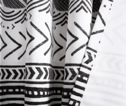 Hygge Geo Room-Darkening Grommet Curtain Panel Pair, (84") -Home Store 810468374 4