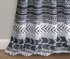 Hygge Geo Room-Darkening Grommet Curtain Panel Pair, (84") -Home Store 810468375 3