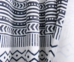 Hygge Geo Room-Darkening Grommet Curtain Panel Pair, (84") -Home Store 810468375 4