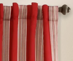 Julia Stripe Room-Darkening Back Tab Curtain Panel Pair, (84") -Home Store 810468378 1