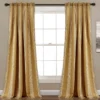Julia Stripe Room-Darkening Back Tab Curtain Panel Pair, (84") -Home Store 810468380