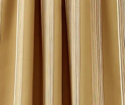 Julia Stripe Room-Darkening Back Tab Curtain Panel Pair, (84") -Home Store 810468380 2