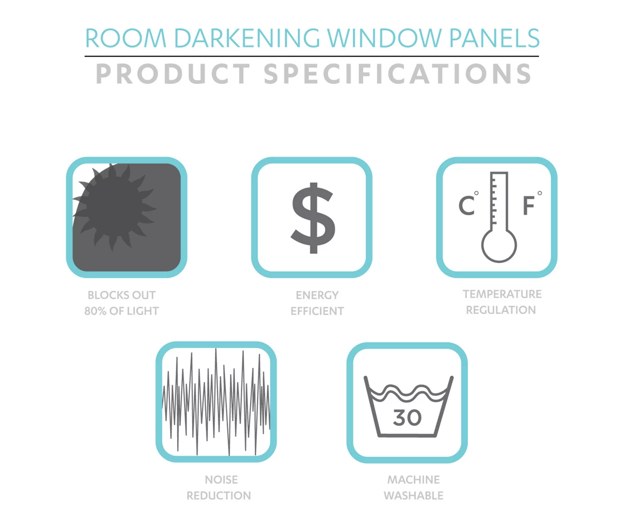 Edward Trellis Black Room-Darkening Grommet Curtain Panel Pair, (84") 10 Edward Trellis Black Room-Darkening Grommet Curtain Panel Pair, (84") - Image 8