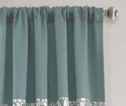 Estate Garden Room-Darkening Rod Pocket Curtain Panel Pair -Home Store 810468433 1