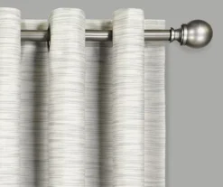 Warren Platinum Blackout Grommet Curtain Panel, (63") -Home Store 810474082 2