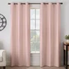 Gabriella Blush Blackout Grommet Curtain Panel, (63") -Home Store 810475081 1