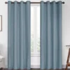 Kira Ocean Blackout Grommet Curtain Panel, (84") 1 Kira Ocean Blackout Grommet Curtain Panel, (84") -Home Store 810475109 1