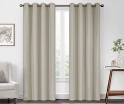 Eclipse Kira Blackout Grommet Curtain Panel -Home Store 810475112 1