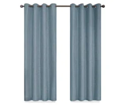 Kira Ocean Blackout Grommet Curtain Panel, (63") -Home Store 810475113 4