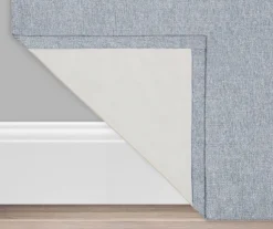 Cara Denim Blackout Grommet Curtain Panel, (84") -Home Store 810475206 3