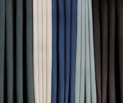 Round & Round Navy Blackout Grommet Curtain Panel, (84") -Home Store 810475232 7