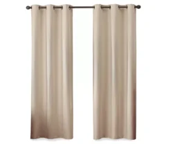 Gabriella Beige Blackout Grommet Curtain Panel, (84") 14 Gabriella Beige Blackout Grommet Curtain Panel, (84") -Home Store 810475374 4