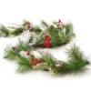 6' Snowflake, Berry & Pinecone Garland -Home Store 810485077