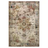 Clinton Medallion Area Rug, (5'3" X 7'3")
