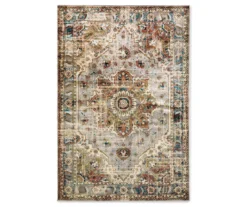 Clinton Medallion Area Rug, (5'3" X 7'3")