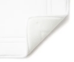 STP White Memory Foam Bath Rug 7 STP White Memory Foam Bath Rug -Home Store 810496410 2