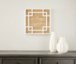 "So Happy Together" Geo Framed Plaque 8 "So Happy Together" Geo Framed Plaque -Home Store 810497400 2