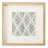 Framed Ikat Canvas -Home Store 810501493