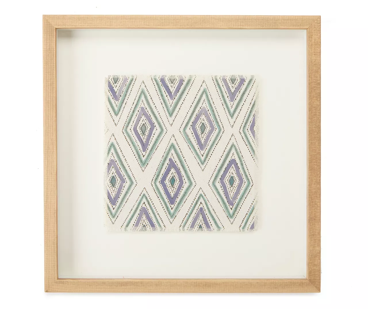 Framed Ikat Canvas 3 Framed Ikat Canvas
