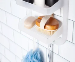 Frosted Hanging Shower Caddy -Home Store 810504132 5