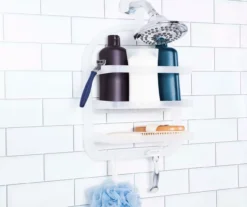 Frosted Hanging Shower Caddy -Home Store 810504132 6