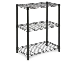 Black 3-Tier Adjustable Shelving Unit -Home Store 810505130 4