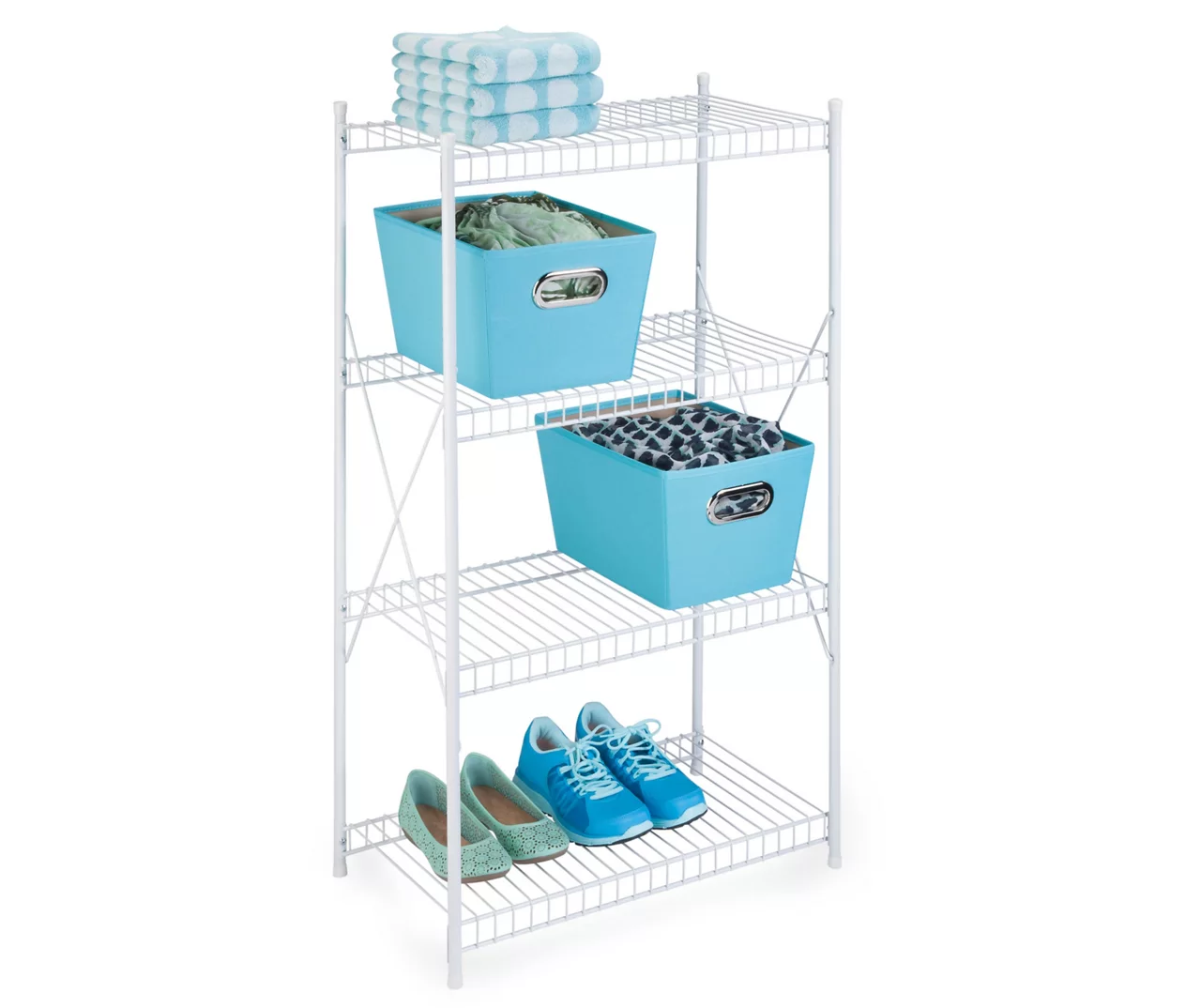 4-Tier Storage Shelf 3 4-Tier Storage Shelf