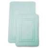 Icy Morning 2-Piece Memory Foam Bath Mat Set 2 Icy Morning 2-Piece Memory Foam Bath Mat Set -Home Store 810505327 3