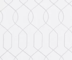 Broyhill Geo Sheer Grommet Curtain Panel Pair -Home Store 810507477 2