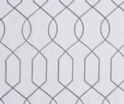 Broyhill Geo Sheer Grommet Curtain Panel Pair -Home Store 810507511 2