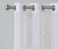 Broyhill Geo Sheer Grommet Curtain Panel Pair -Home Store 810507512 3