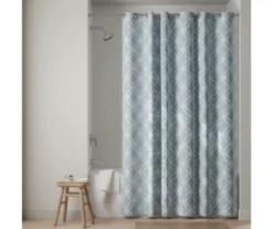 Emma Blue EZ Hang Shower Curtain -Home Store 810507743 A0 2