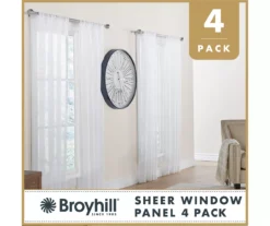 Broyhill Perfect Sheers 4-Piece Curtain Panel Set -Home Store 810511112 5