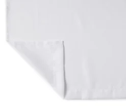 White Tucker Valance & Tier 3-Piece Curtain Set -Home Store 810511404 2